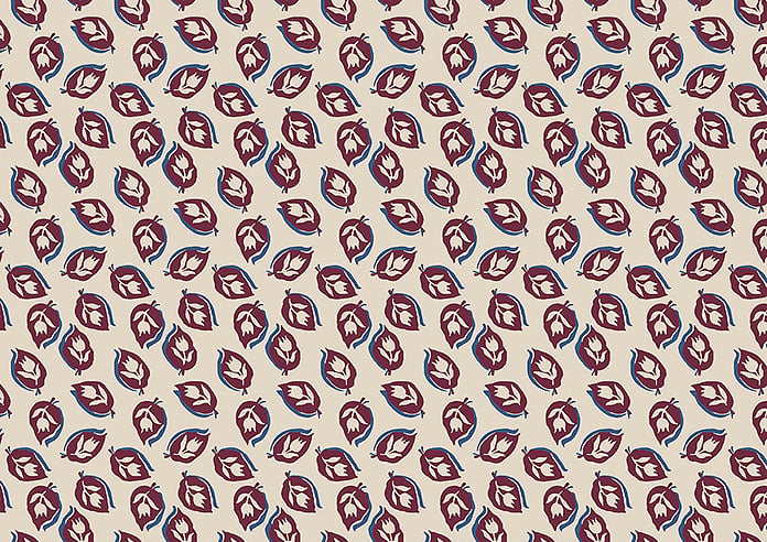 Land & Shore Seedling (Blackout), Red Blue - Twist&Fit Roller Blind - Image 6